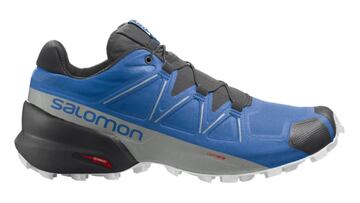 Zapatillas de ‘trail’ Salomon Speedcross 5 de color azul y negro en Amazon