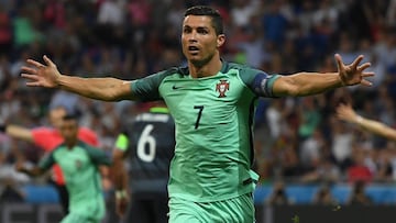 Cristiano Ronaldo equals Michel Platini record in win over Wales