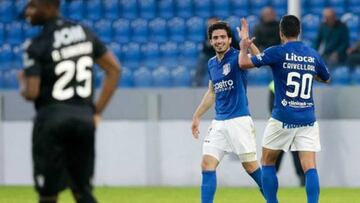 &#039;Pollo&#039; Brise&ntilde;o marc&oacute; el gol del triunfo del Feirense