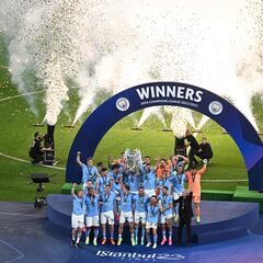 Manchester City rompió curioso registro de las últimas diez finales de Champions League