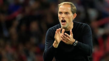 Thomas Tuchel, durante su etapa en el PSG.