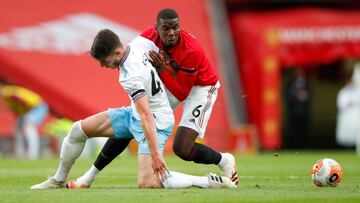 Paul Pogba called 'embarrassing' after Hammers handball