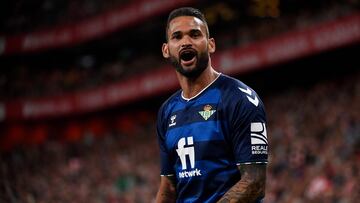 Willian José celebra su gol.