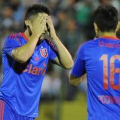La U se nubla en Uruguay y pone en riesgo seguir en la Copa