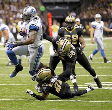 Previas de wild card: Saints-Lions