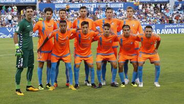 Once del Rayo Majadahonda contra el Zaragoza. 