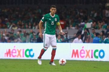 Héctor Moreno, defensa central de México.