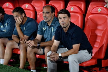 Rubi durante el choque contra el Eibar.