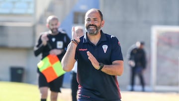 Salva Ballesta durante un partido con el Algeciras.