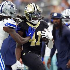 Alvin Kamara y los Saints se imponen a los Cowboys en un festival ofensivo