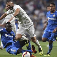 Getafe: equipo líder de faltas en las grandes ligas europeas