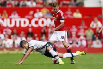 Morgan Schneiderlin llegó al United esta temporada proveniente del Southampton en un fichaje que costó 35 millones de euros.