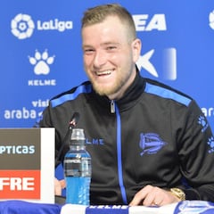 Guidetti, cedido al Alavés: "Soy un poquito loco en el campo"