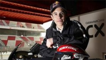 Marc Márquez no sale a rodar en Estoril por la lluviaEstoril