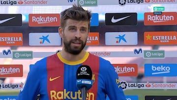 La 'pullita' de Piqué al Madrid tras el empate contra el Atleti que rápido generó debate en redes