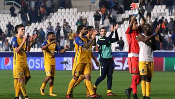 El tapat&iacute;o hizo su debut en Champions con el Apoel este martes debido a la lesi&oacute;n del arquero titular en el descuento del primer tiempo.