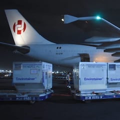 Arriban más de un millón de vacunas AstraZeneca a México