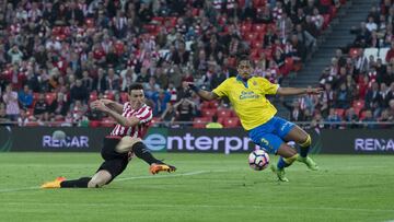 Aduriz marc&oacute; dos goles a la UD Las Palmas.