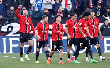 El delantero kosovar sigue camino de su mejor temporada goleadora. Siempre disuesto es el peligro del Mallorca, aunque esta vez su tanto no valió para puntuar.