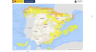 Solo necesitas entrar en esta web para ver los terremotos, diluvios y otros avisos de la AEMET