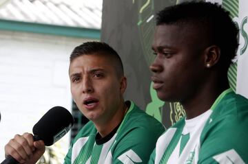 Atlético Nacional presenta otros dos nuevos refuerzos para el segundo semestre de 2018. Juan Pablo Ramírez y Carlos Rivas se unen al equipo antioqueño.