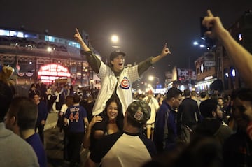 Las mejores imágenes del triunfo de los Cubs en la Serie Mundial