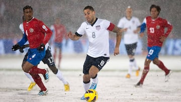 Este jueves se cumplen cinco a&ntilde;os de aquel pol&eacute;mico partido eliminatorio bajo una tormenta de nieve entre Estados Unidos y Costa Rica en Colorado.