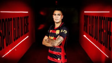 Christian Rivera sufre accidente automovilístico tras ser anunciado en Sport Recife
