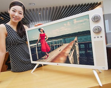 LG presenta sus nuevos televisores de estilo retro