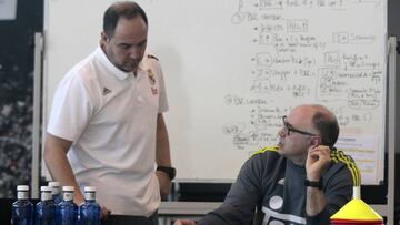 Chus Mateo y Pablo Laso