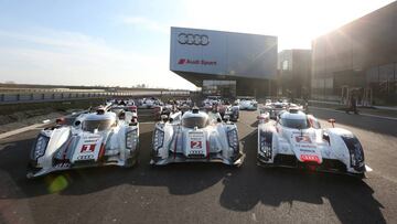 Los prototipos campeones de Le Mans winning de 2000 a 2014.