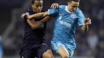 El Zenit sella su pase al empatar en Oporto