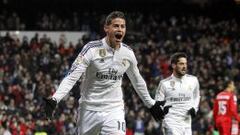 04/02/15 PARTIDO PRIMERA DIVISION 
 ATRASADO DE LA JORNADA 16 
 REAL MADRID - SEVILLA 
 PRIMER GOL JAMES RODRIGUEZ 1-0 ALEGRIA 