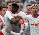 Leipzig y Eintracht defienden sus puestos de Champions ganando