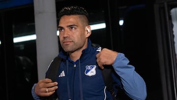 Millonarios confirma lesión de Radamel Falcao.