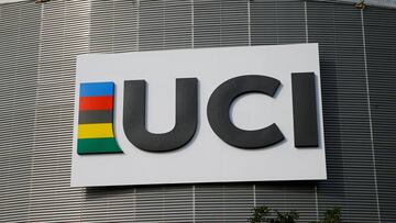Logo de la Unión Ciclista Internacional.