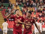 Luis Sandoval, figura con el Tolima ante Águilas Doradas