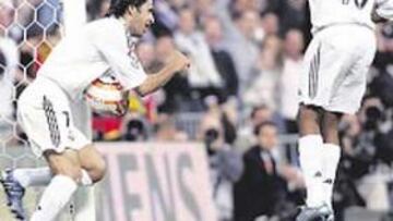 <b>EMPATE DE CASTA.</b> Raúl marcó un gol de pillo.