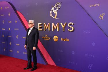 Steve Martin durante la alfombra roja de los premios Emmys 2024 celebrados en el teatro Peacock de Los Ángeles.