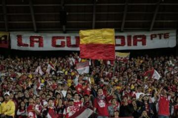 Santa Fe preparó la celebración, pero el equipo empató 0-0 y es segundo de la tabla con 11 puntos.