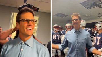 Tom Brady tries to find the real Gronk among 20 look-alikes