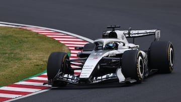 Sergio Peréz en el GP de Japón.