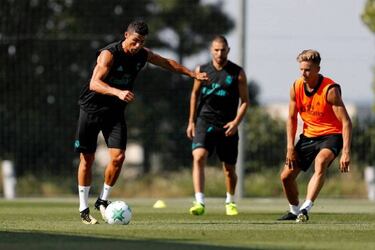 Cristiano Ronaldo: regreso al trabajo sin una sonrisa