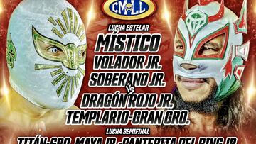 Este es el cartel de este viernes en la Arena México.