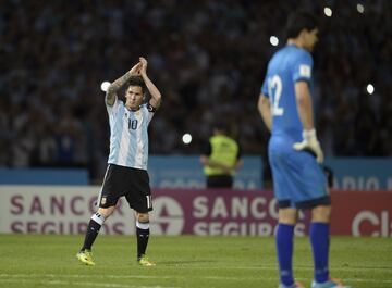 Edad: 28 años, 9 meses y 5 días
Partido: Argentina 2-0 Bolivia. Jugado el 29 de marzo de 2016, partido clasificatorio para el Mundial de Rusia 2018.