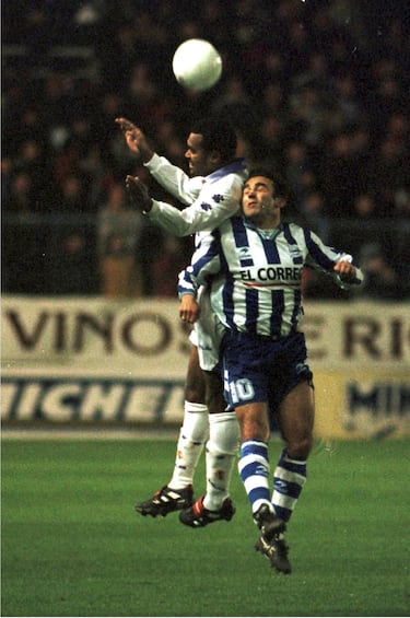 Tres años antes de que la Copa implantara el formato a partido único, el Madrid cayó eliminado ante un Segunda División en octavos de final. Llevaba sin caer ante un equipo de Segunda desde la 75-76 (el Tenerife fue entonces su verdugo). El Alavés puso la primera muesca de sus años dorados con una antológica eliminatoria copera ante el Real Madrid. El equipo babazorro logró ponerse por delante en la ida disputada en Mendizorroza gracias a un gol de Serrano, que la temporada siguiente ficharía por el Espanyol.