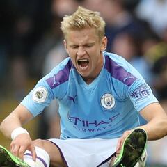 Zinchenko sale en defensa de su mujer tras unas críticas a Guardiola
