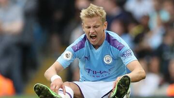 Zinchenko sale en defensa de su mujer tras unas críticas a Guardiola