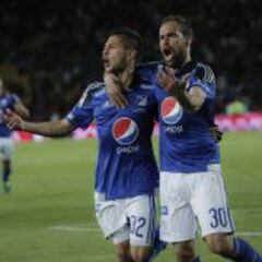 Millonarios ingresa a los 8 tras remontar ante Jaguares