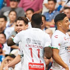 Necaxa derrota a Rayados de Monterrey en la jornada 9 del Apertura 2019